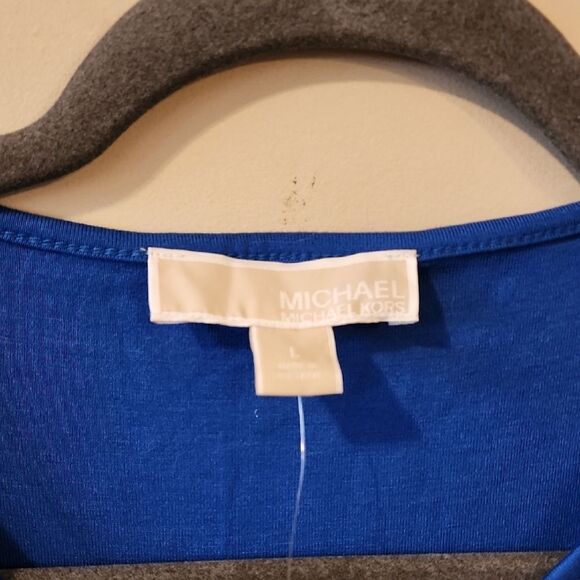 Michael Michael Kors Urban Blue Women's Dress Large NWT - Picture 4 of 6